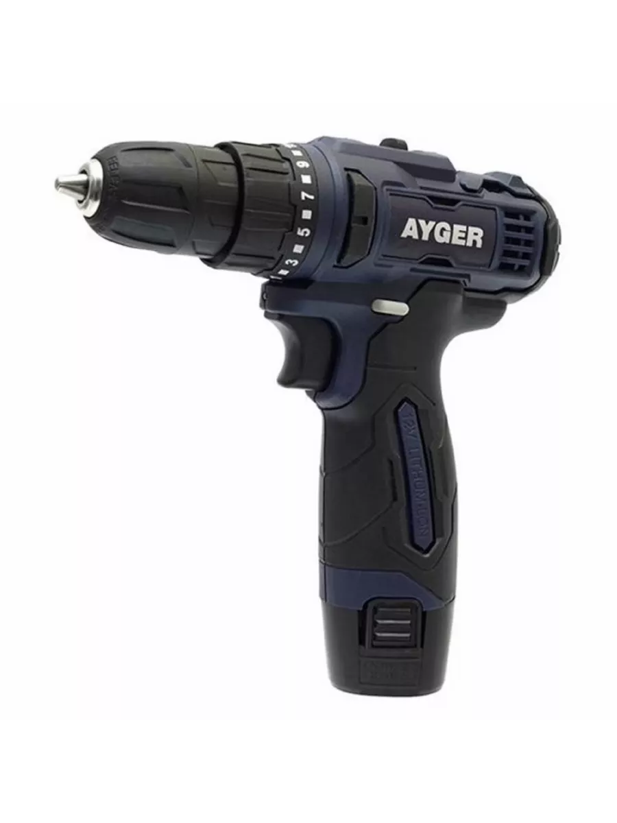 AYGER Аккумуляторная дрель-шуруповерт AP12C