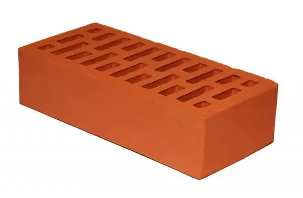Кирпич облицовочный, М150 (красный)